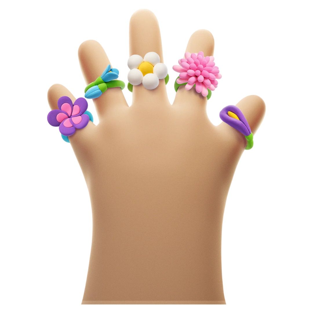 Hey Clay Bijoux Flower