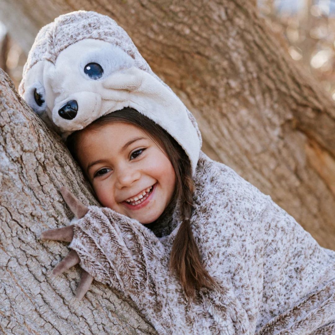 Sloth Cape 4-6y