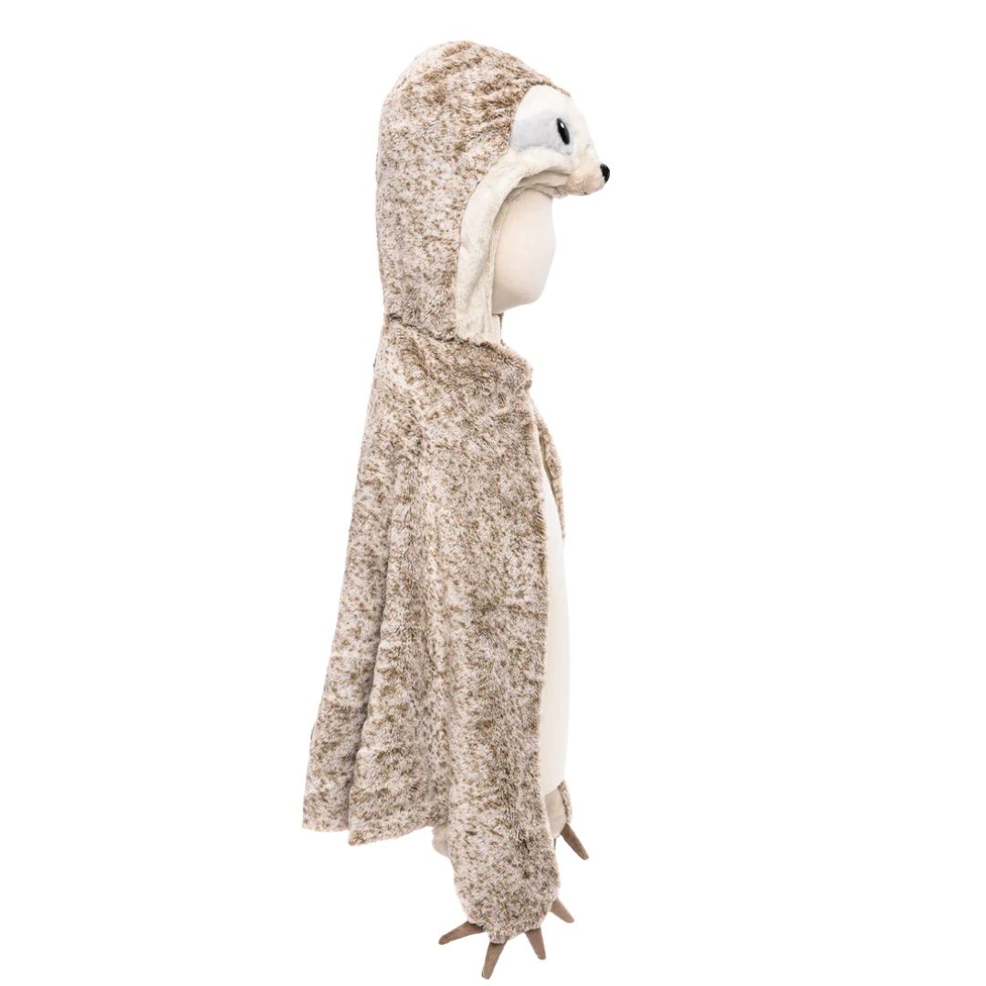 Sloth Cape 4-6y