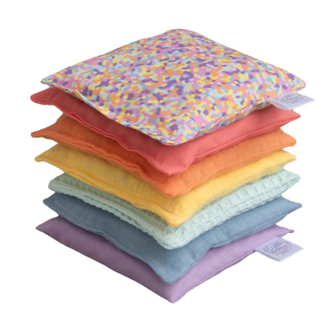 Sensorische pittenzakjes set 7 stuks