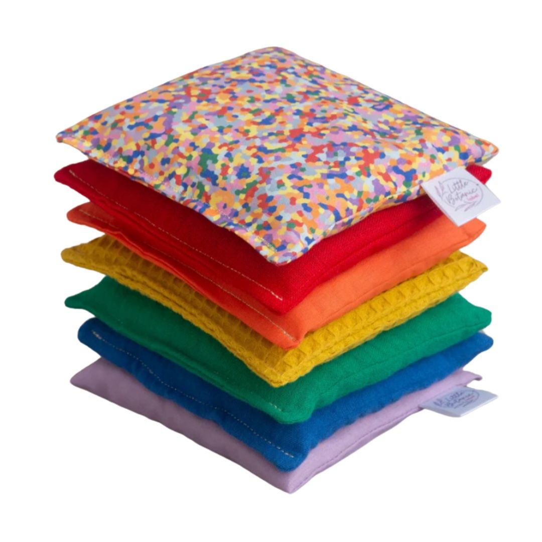 Sensorische pittenzakjes set 7 stuks