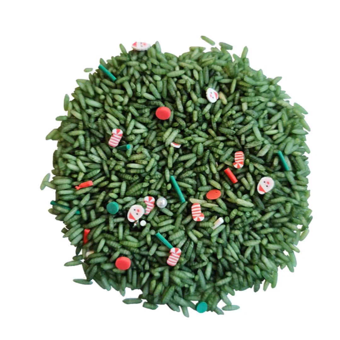 Speelrijst Santa Claus mix, Maat: 750 gram