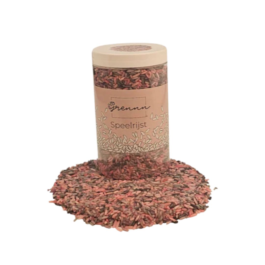 Grennn speelrijst Unicorn mix Groot