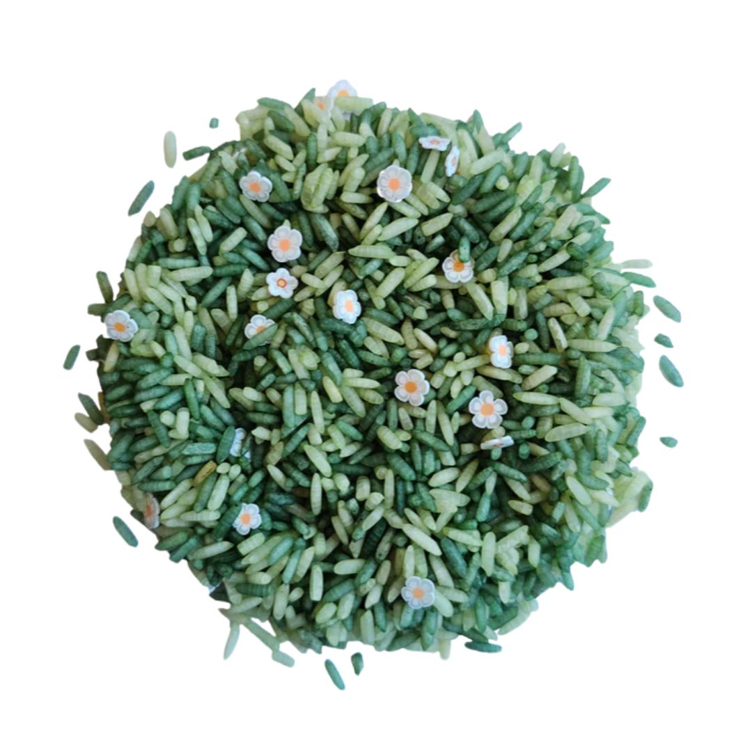 Grennn speelrijst White Flower Mix Groot