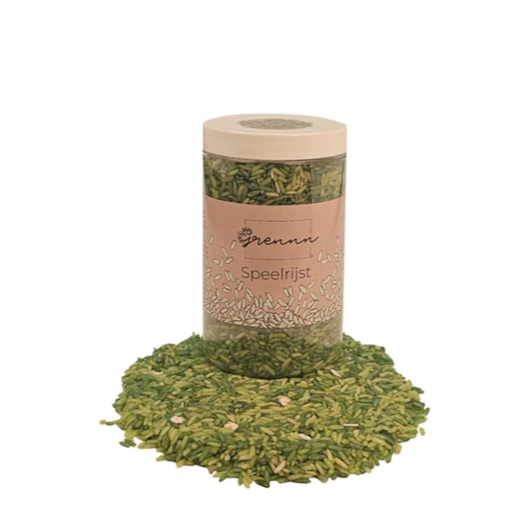 Grennn speelrijst White Flower Mix Groot
