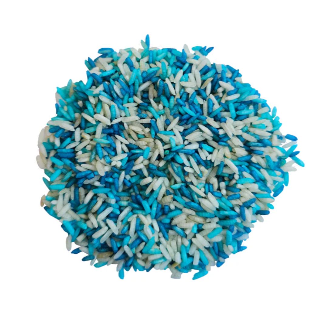 Speelrijst oceaan mix, Maat: 750 gram