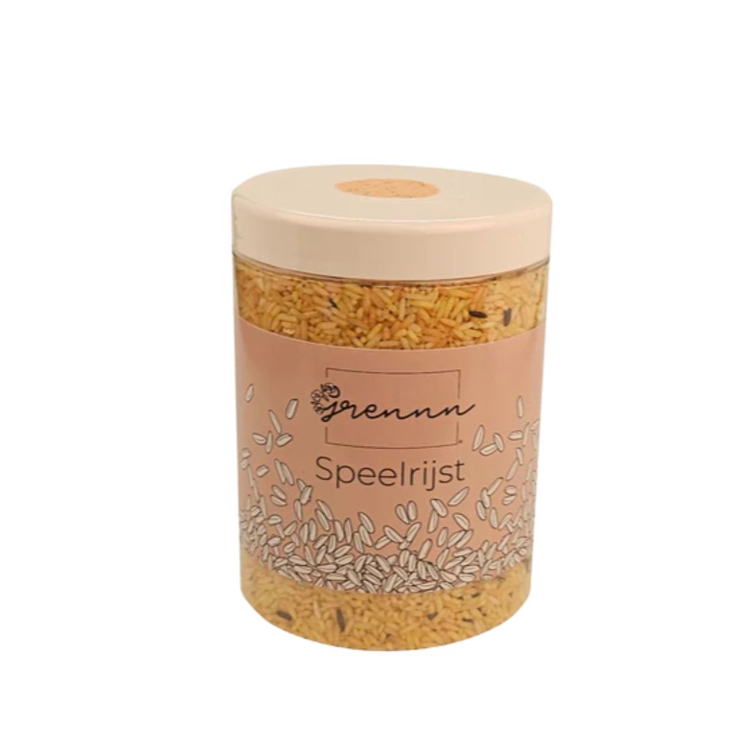 Grennn speelrijst Bijen Mix Groot