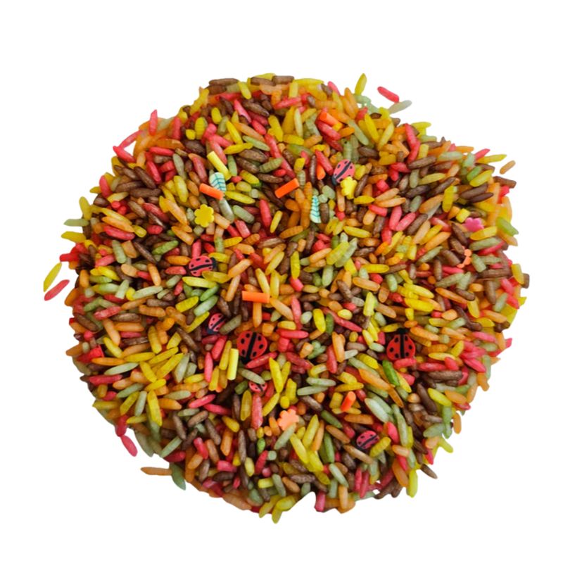 Speelrijst autumn mix