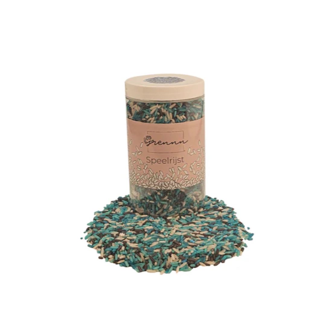 Grennn speelrijst Snow Mix Groot