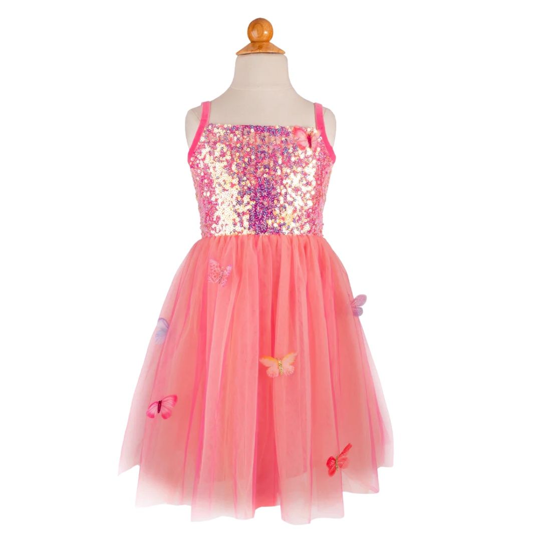 Butterfly dress, Maat: 3-4 jaar