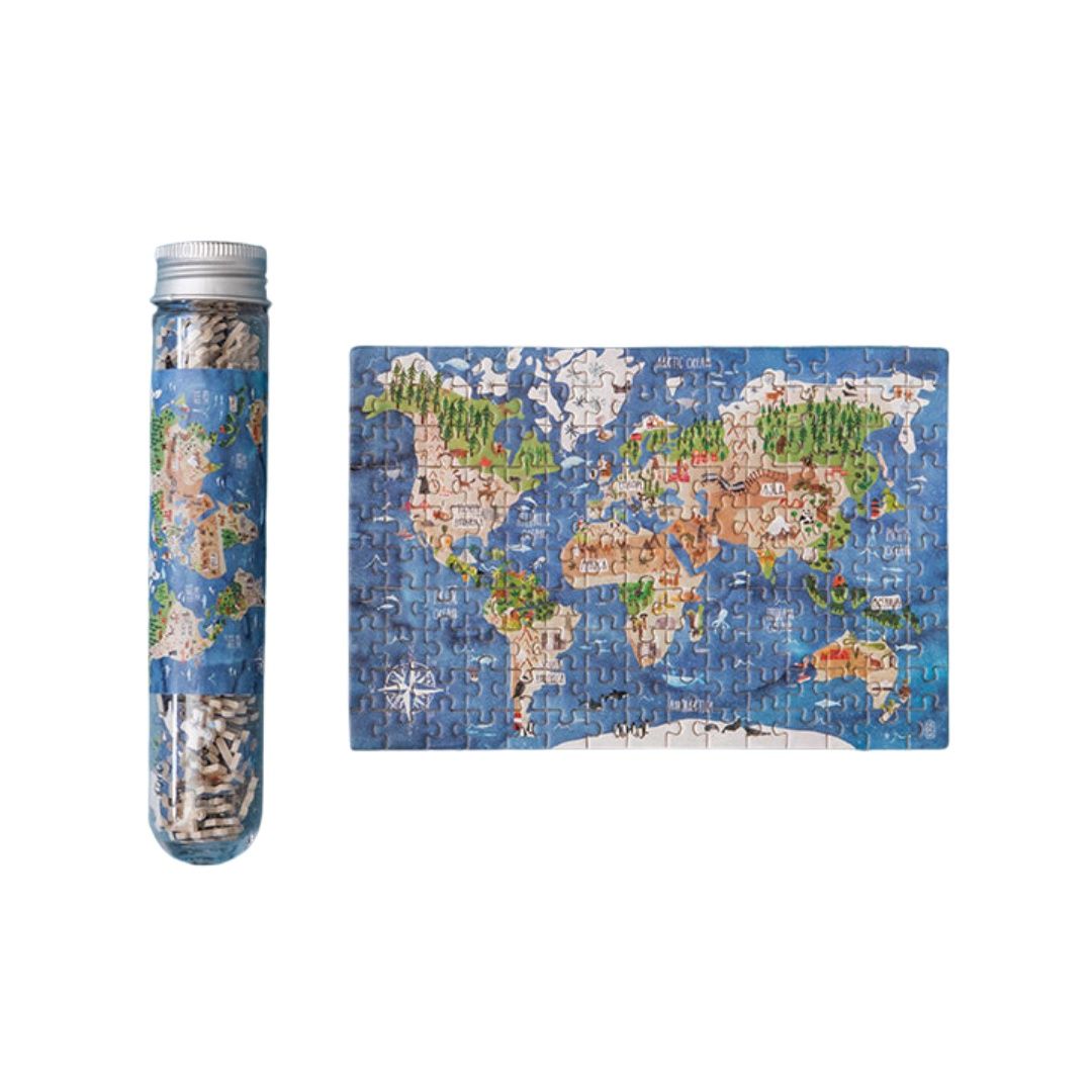 Micropuzzle discover the world