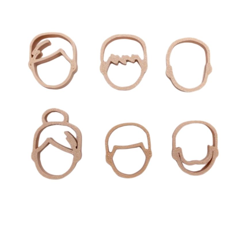 Gezichten uitstekers