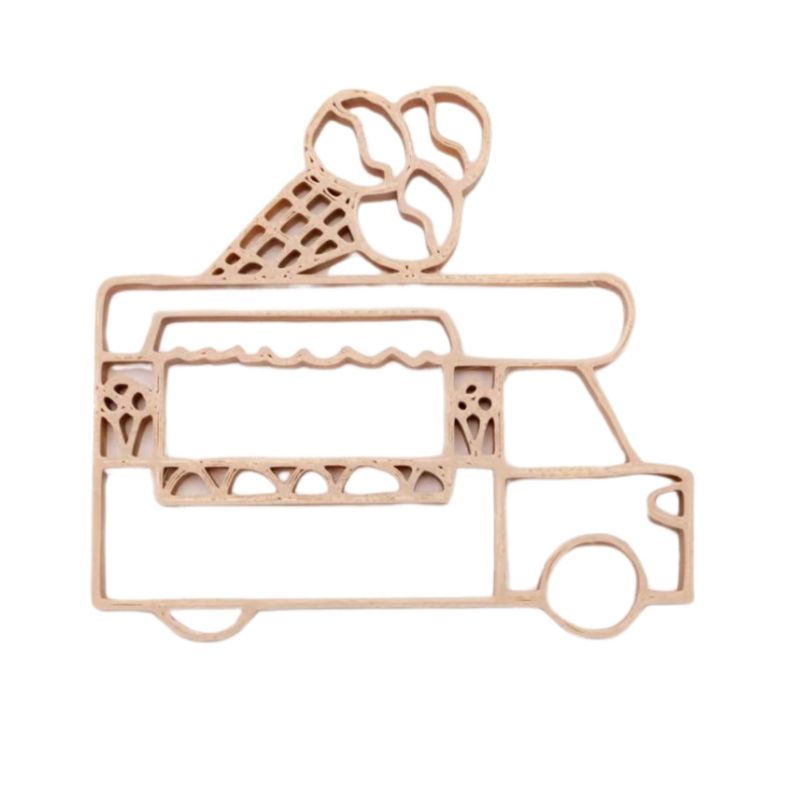 Uitstekers ijscowagen