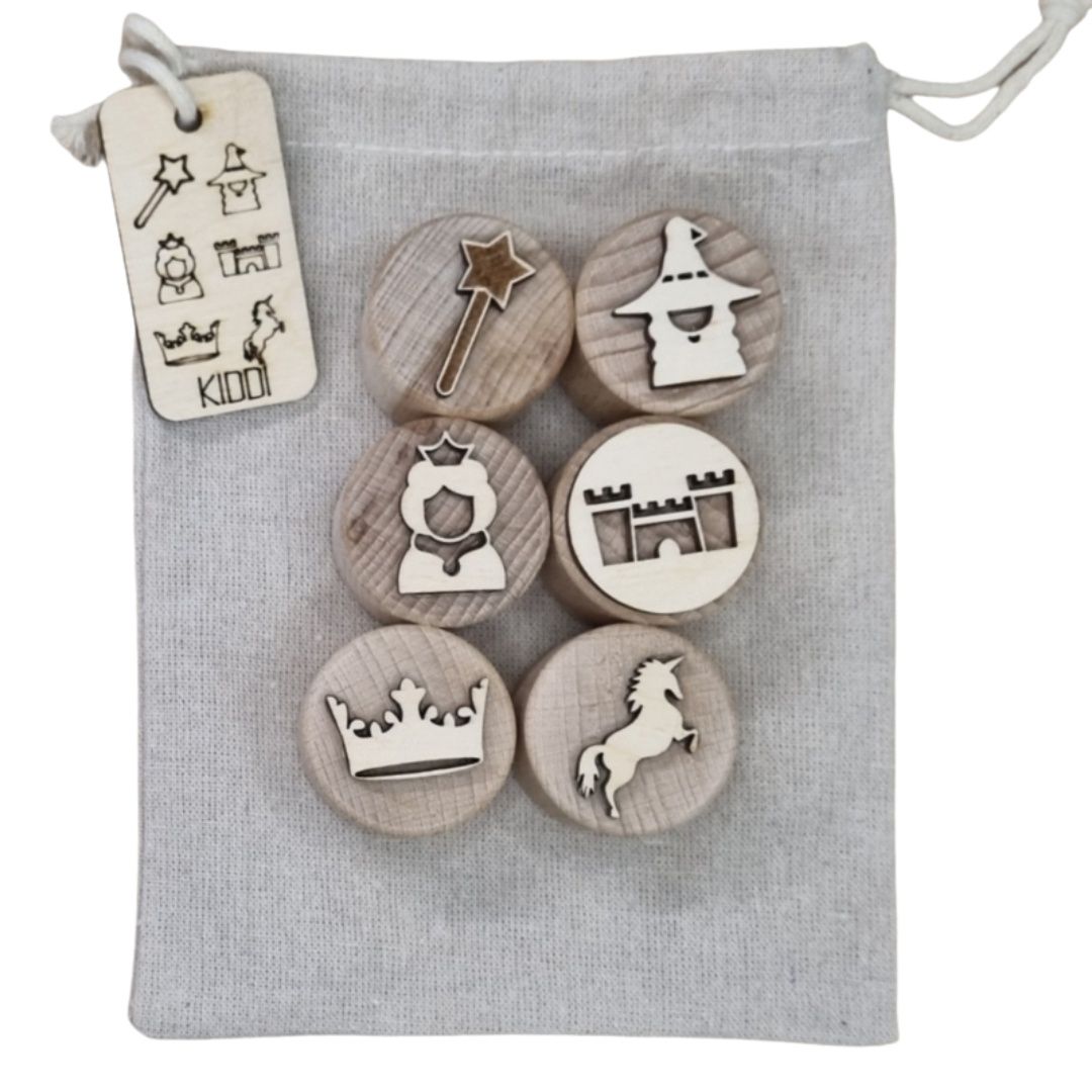 Kiddi houten stempels sprookjes