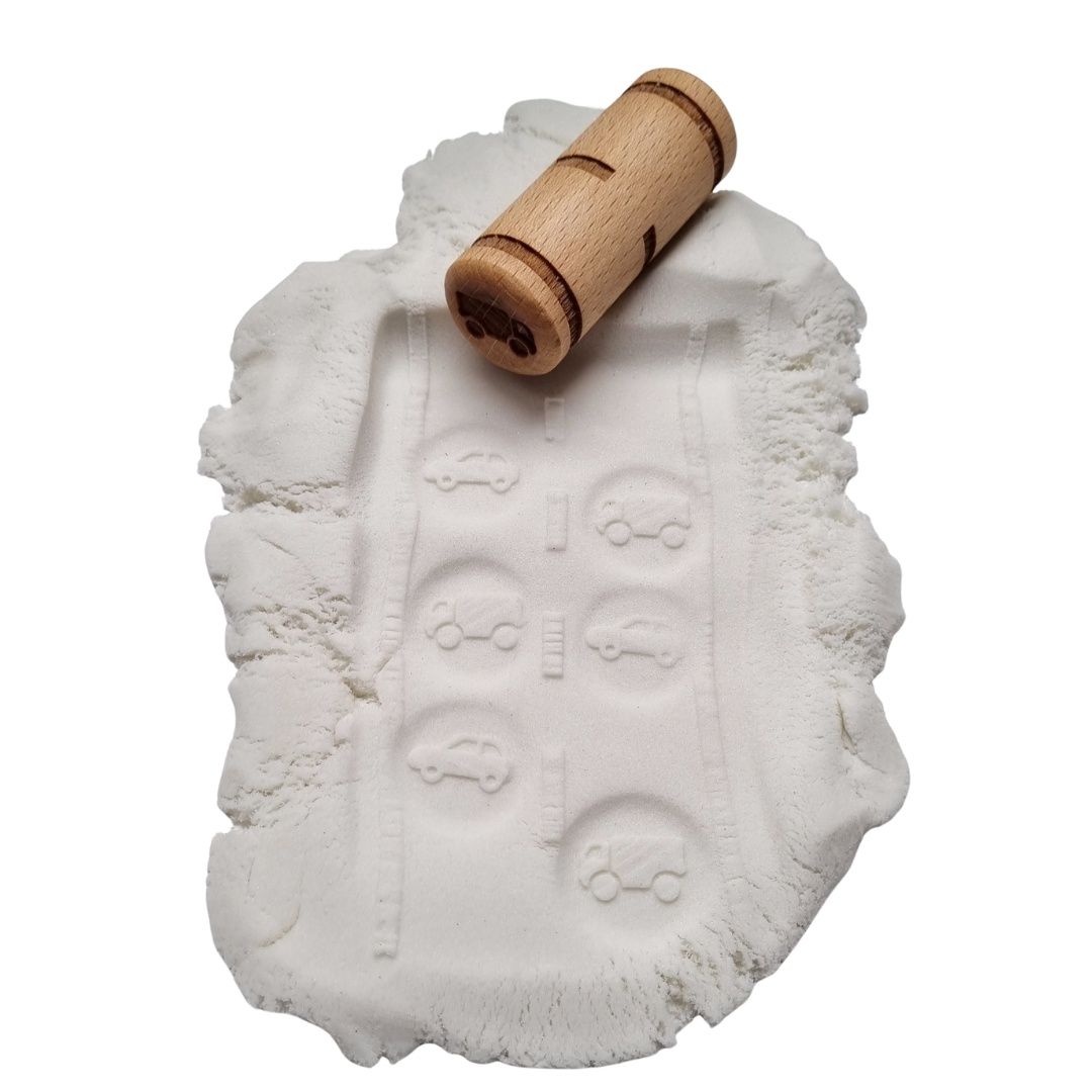 Kiddi kleine houten roller autoweg