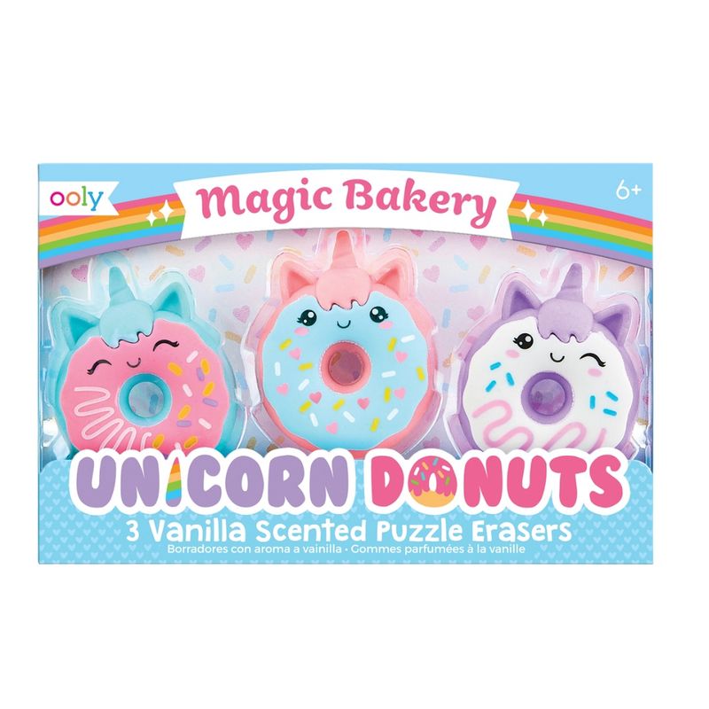 Magic Bakery Unicorn Donuts Scented Erasers