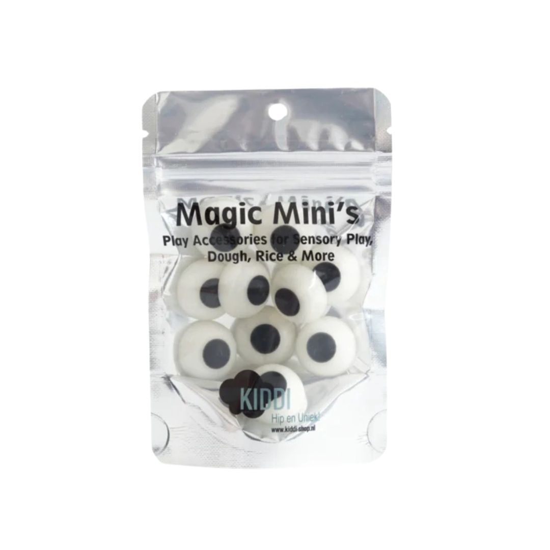Kiddi Magic Mini's glow in the dark oogjes