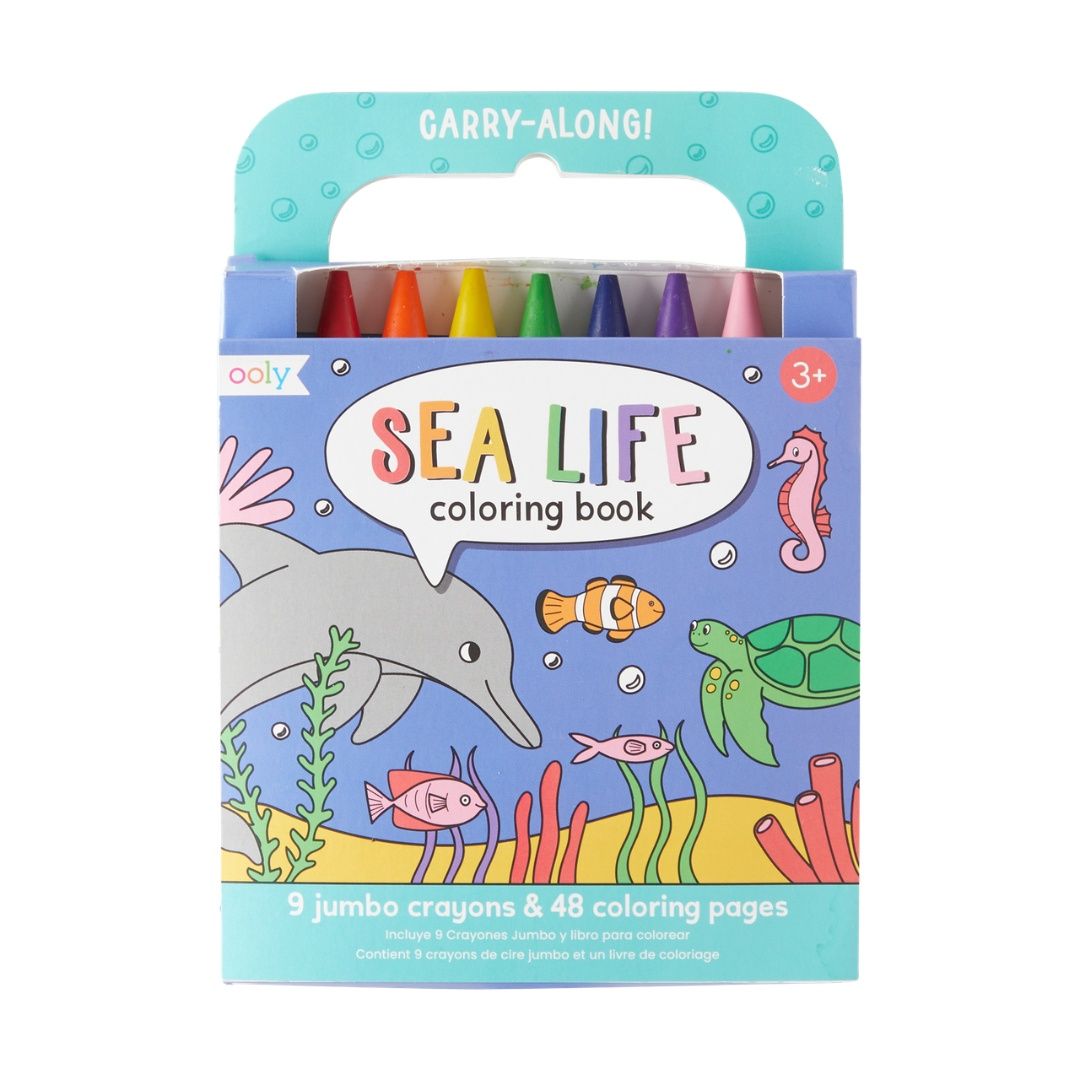 Carry Along Coloring Book - Sea Life