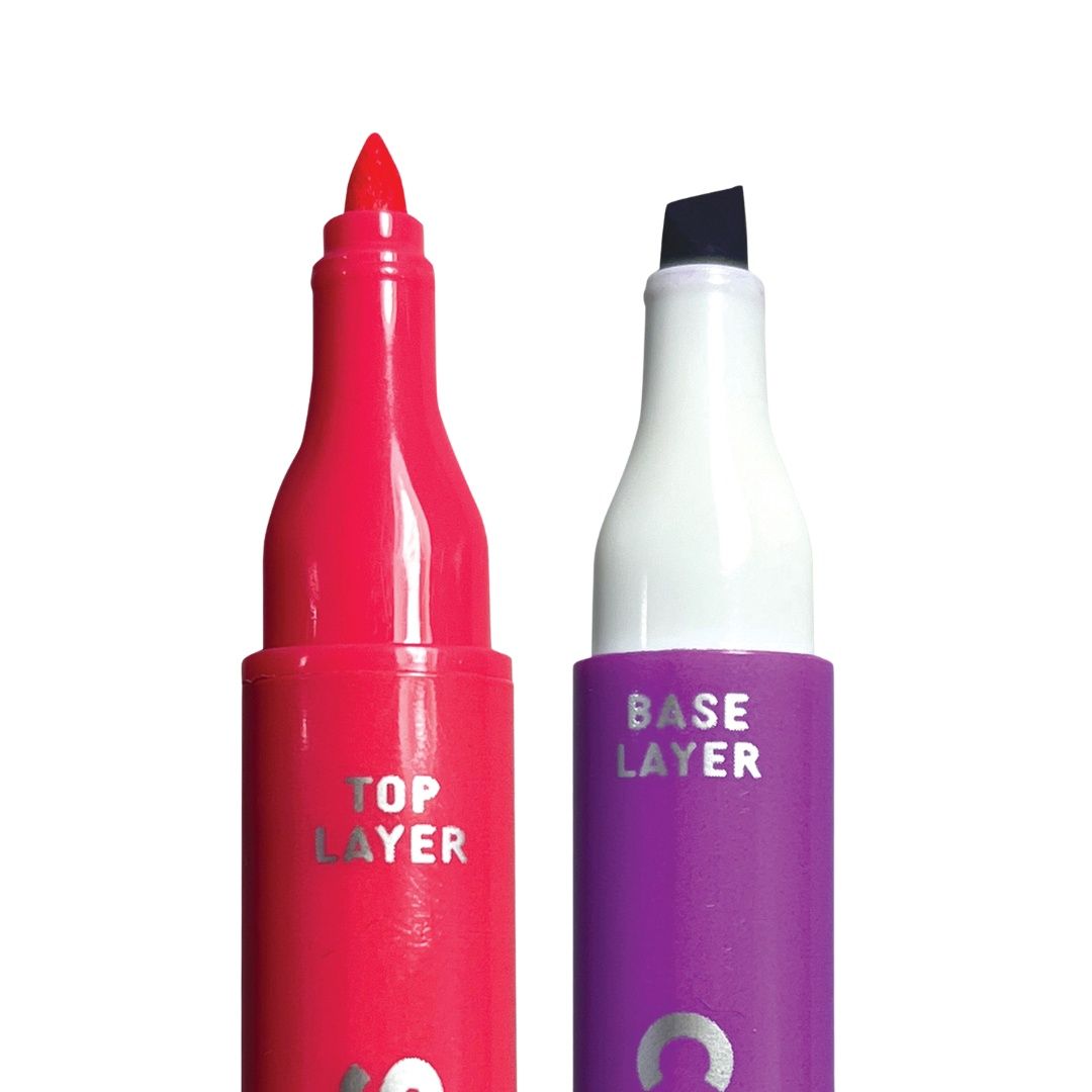 Color Layers Double-Ended Layering Markers