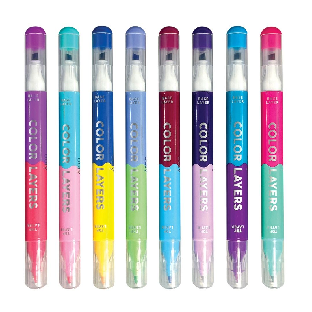 Color Layers Double-Ended Layering Markers
