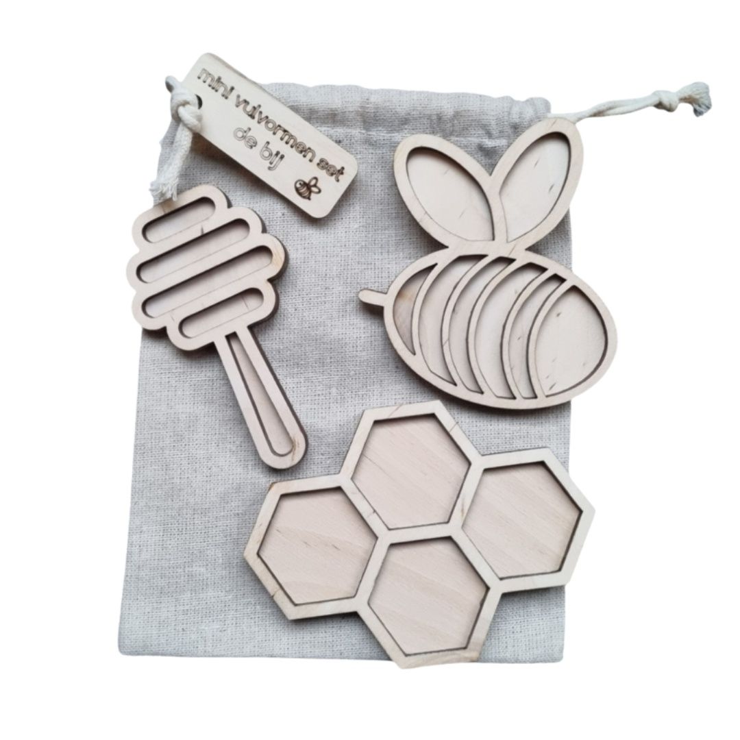 Kiddi mini vulvormen set bij