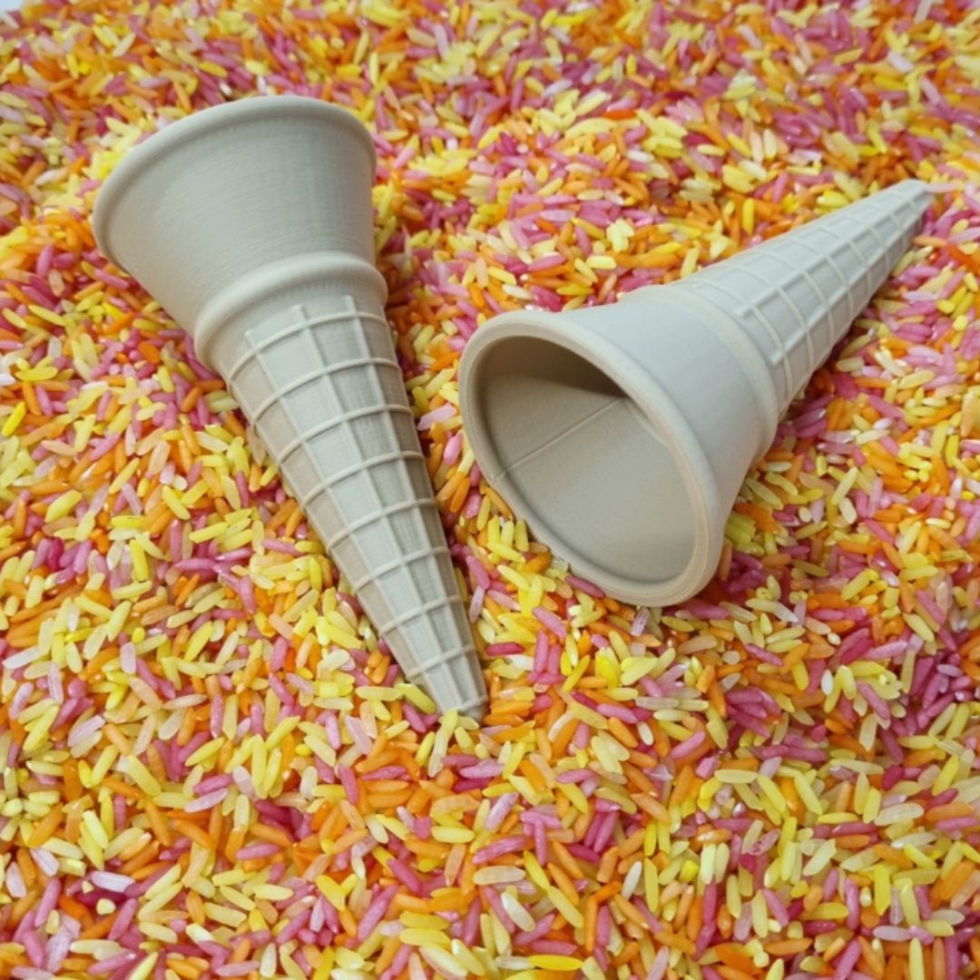 Kiddi PLA ijshoorntjes punt