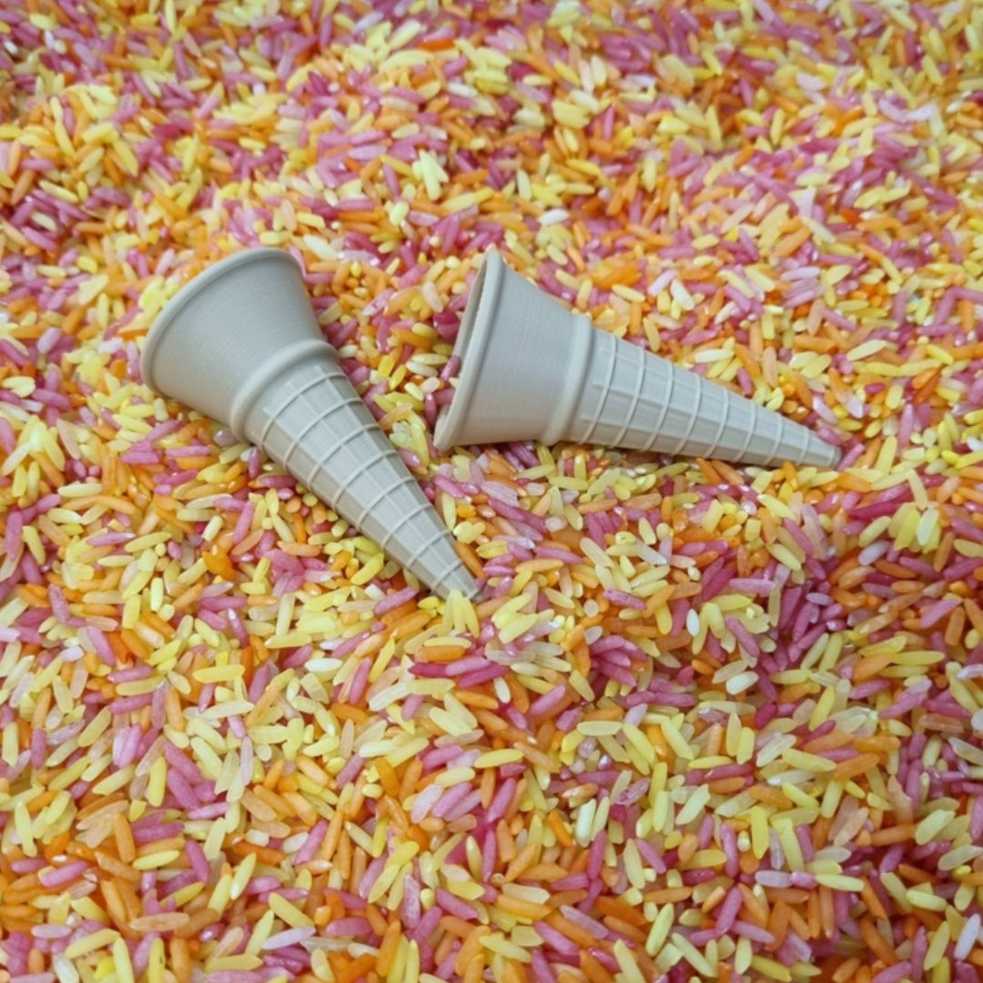 Kiddi PLA ijshoorntjes mini