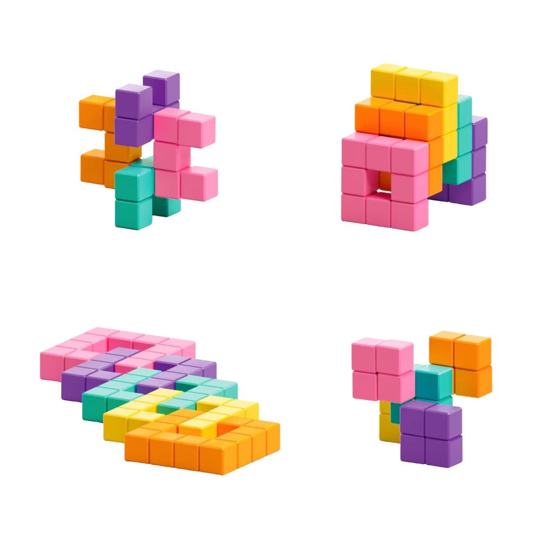 Pixio abstract neon 60 stuks