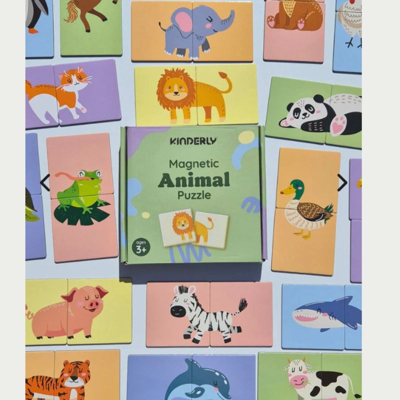 Kinderly Magnetic animal puzzle