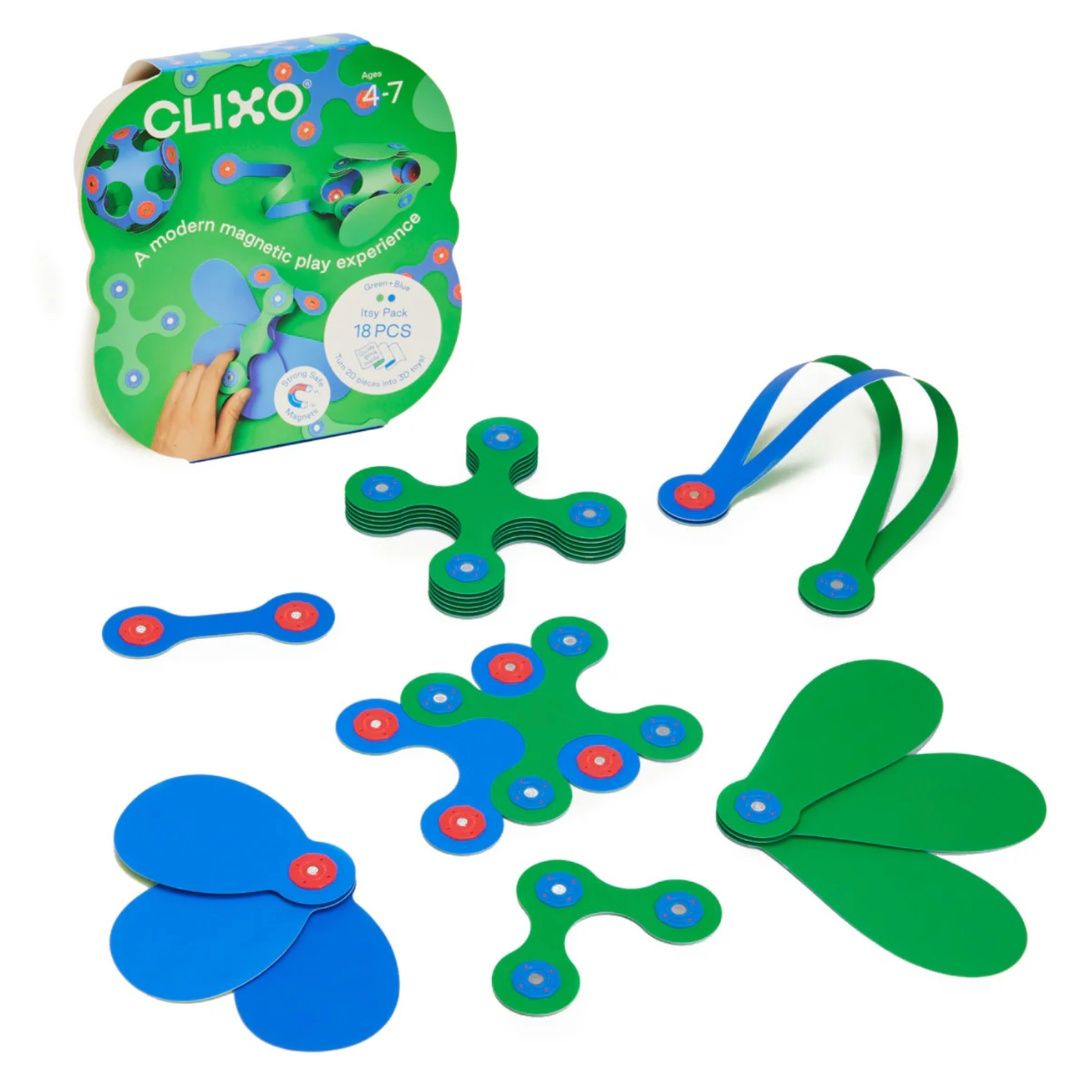 Clixo Itsy pack green/blue