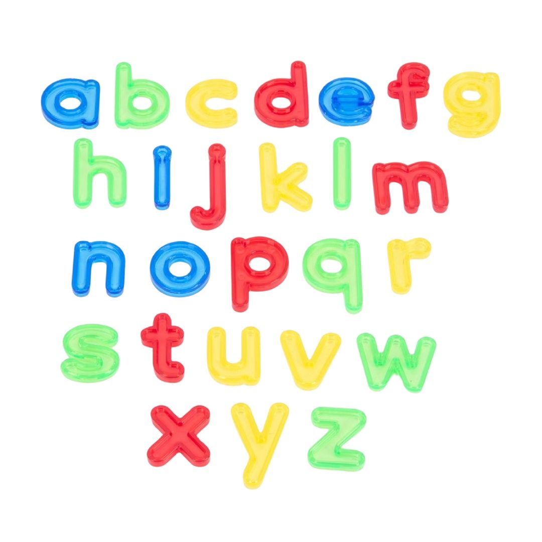 Doorschijnende Letters Kleine Letters