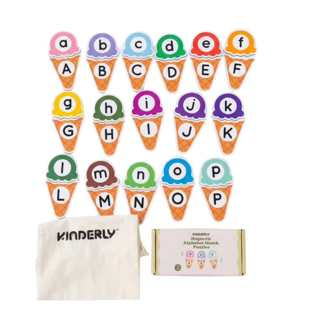 Kinderly - magnetische alfabet puzzel Kinderly - magnetische alfabet puzzel