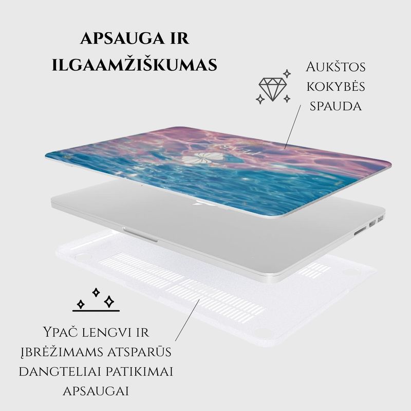 Waves Of Abundance MacBook kompiuterio dėklas