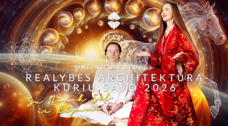 Realybės architektūra: kuriu savo 2026. Online susitikimas.