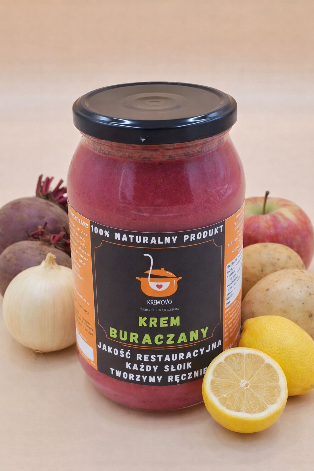 KREM BURACZANY SŁOIK 860ML