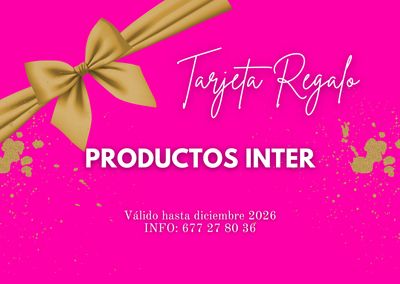 TARJETAS REGALO INTER