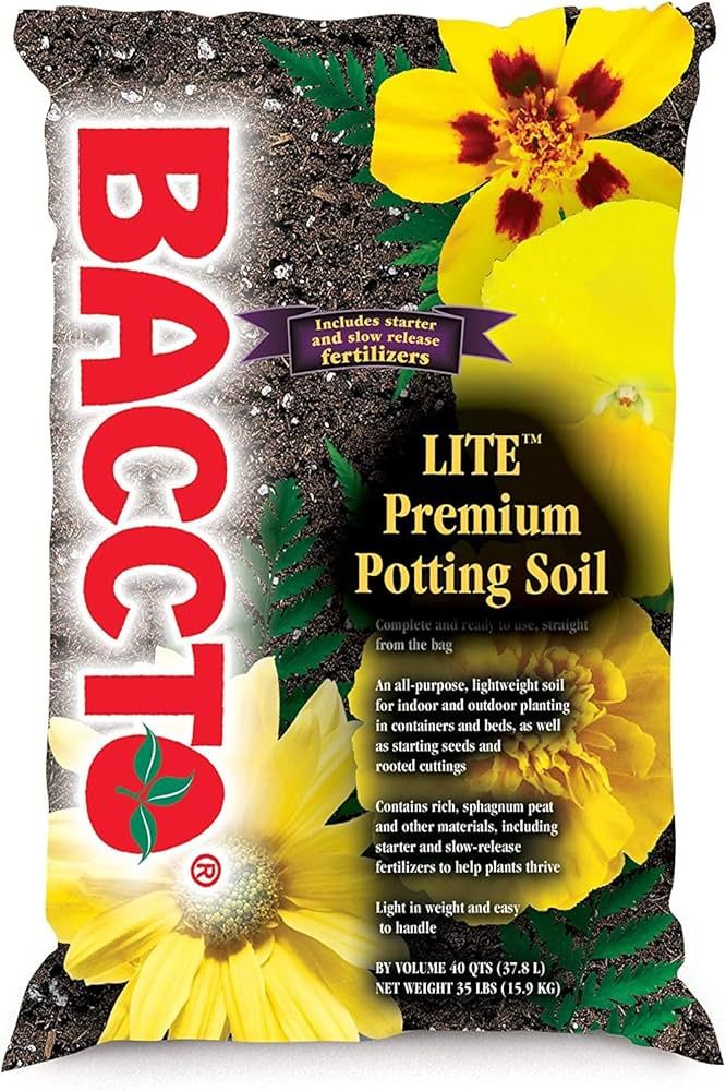 BACCTO, PREMIUM LITE POTTING SOIL, 40QT