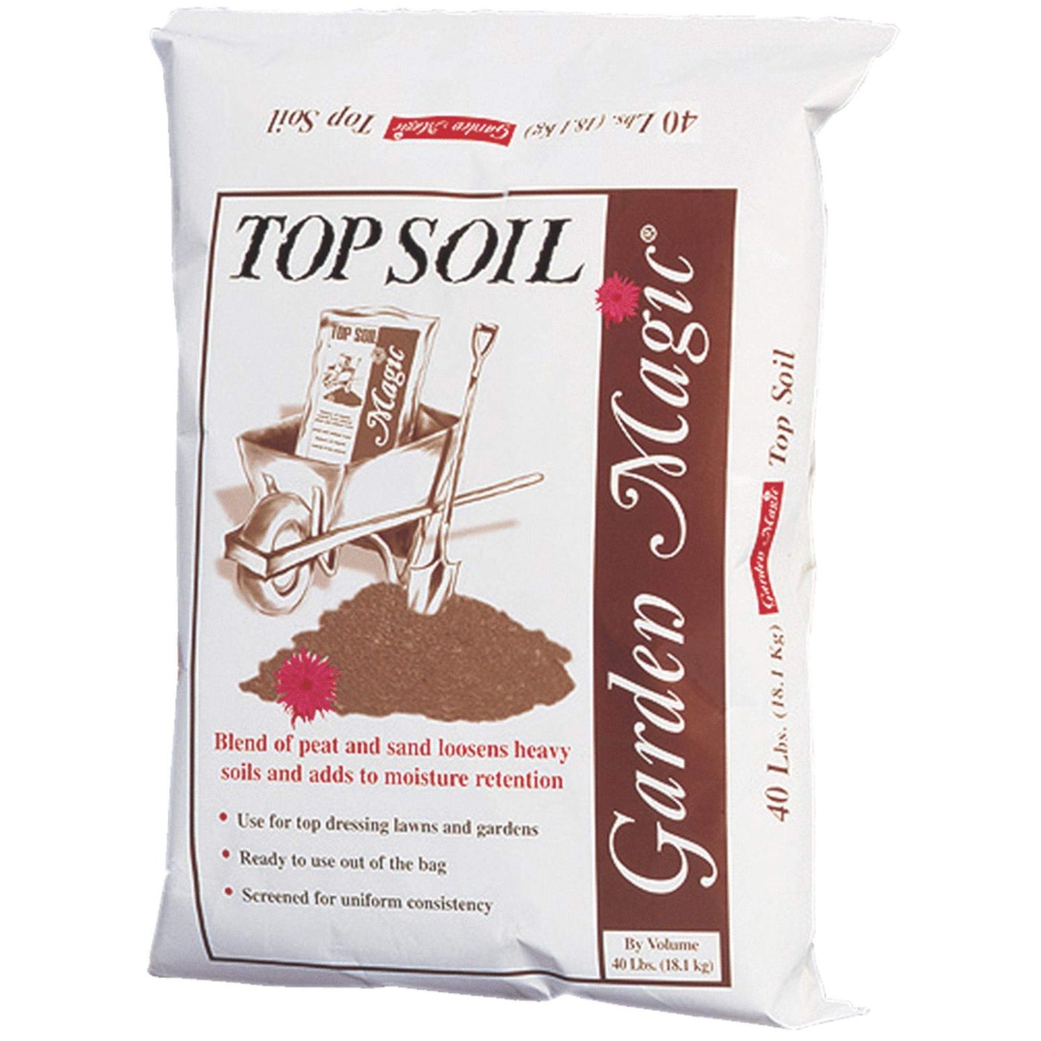 GARDEN MAGIC TOP SOIL, 40#