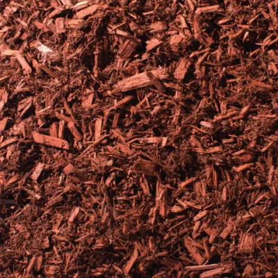 MULCH, RED, BAGGED, 2CF