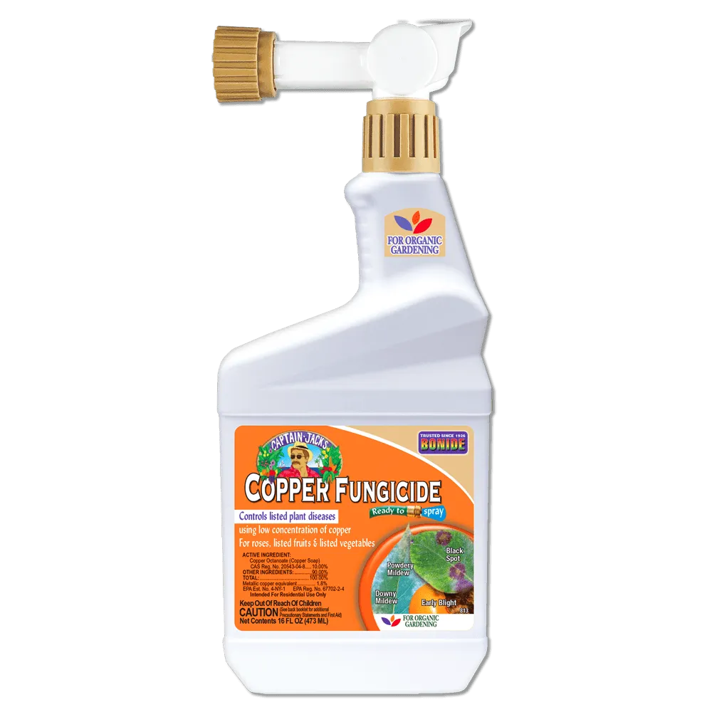 Bonide® Copper Octanoate Fungicide - 16oz - Ready-to-Spray - Hose-End Connector