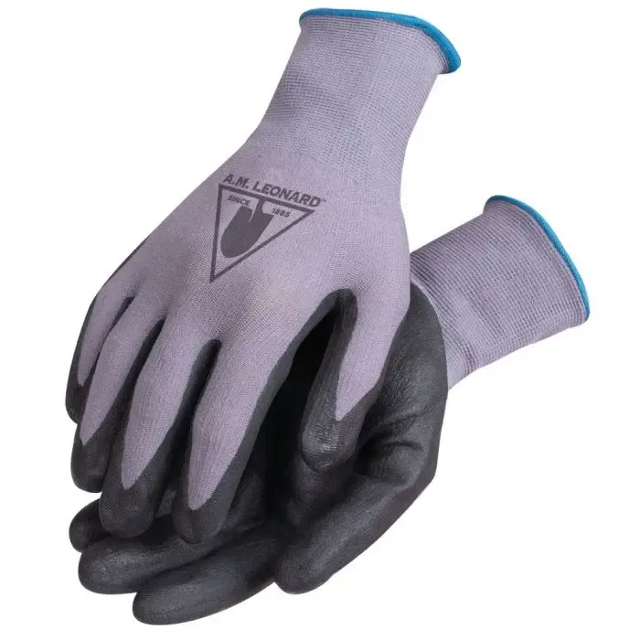 CoolGrip Foam Nitrile Work Gloves, Size Medium