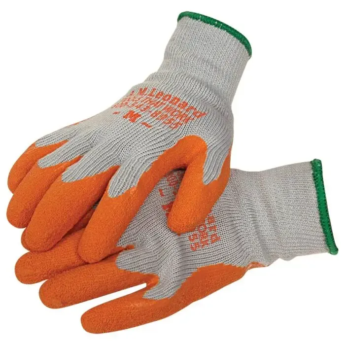 Latex-Coated Work Gloves, Size Extra Large
