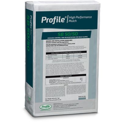 WOOD FIBER BLEND, SB 50/50 + TACK, 50#