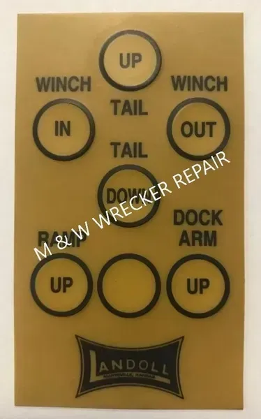 113662 MEMBRANE OVERLAY / LABEL FOR REMOTE 930