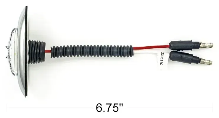 213298 LIGHT RED CLEAR LENS MARKER