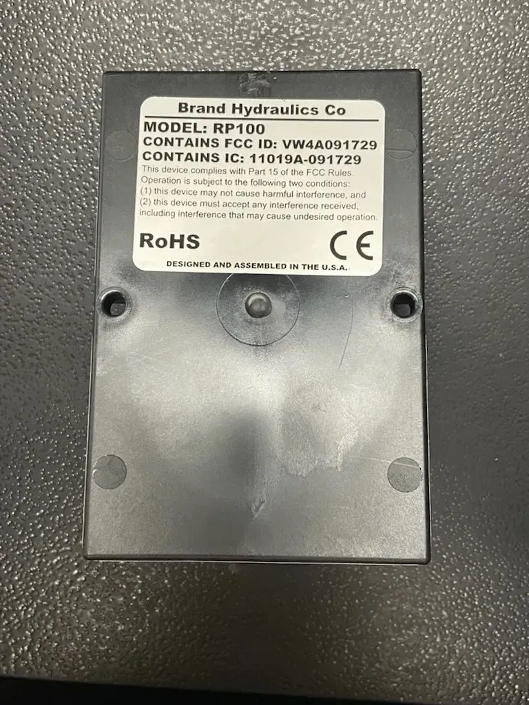 209102 BRAND RECEIVER 6 FUNCTION SLIDING AXLE