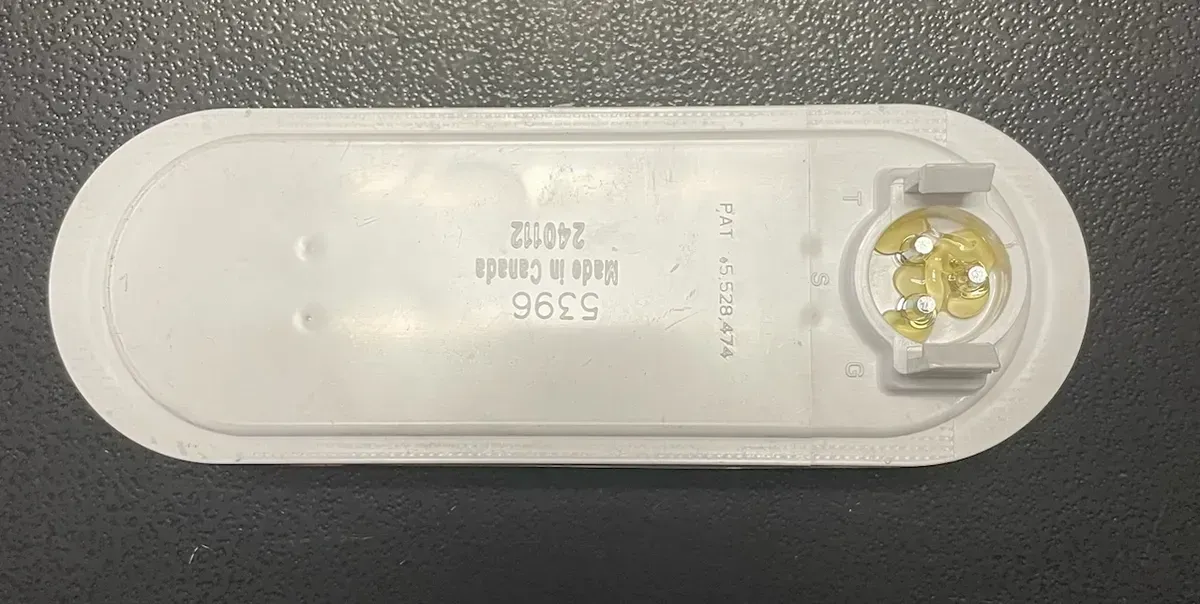 143113 LIGHT RED LED OVAL S/T/T GROTE