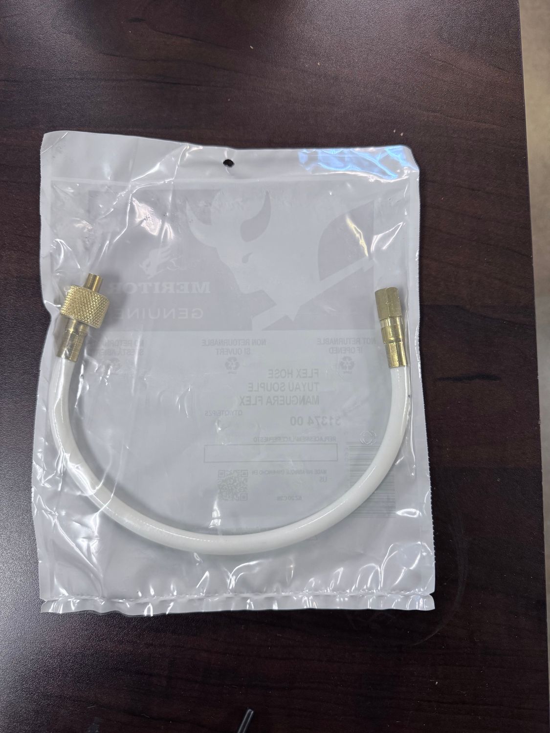 180839 AIR INNER LINE STRAIGHT HOSE WITH STRAIGHT END