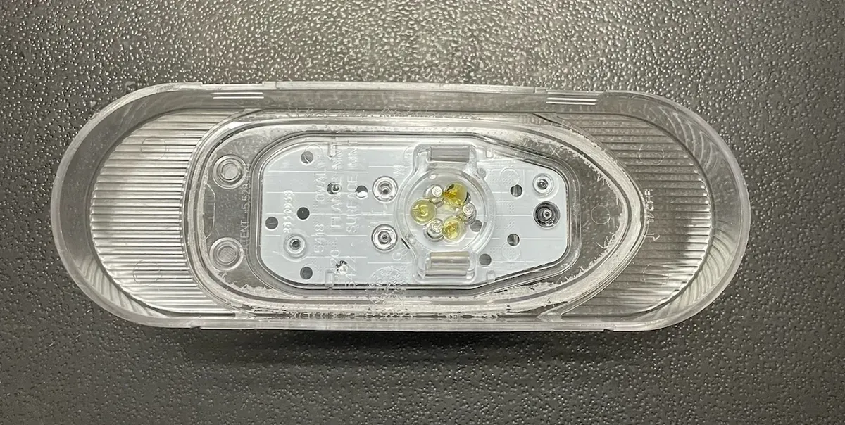 187868 LIGHT MID-TURN LED CLEAR LENS