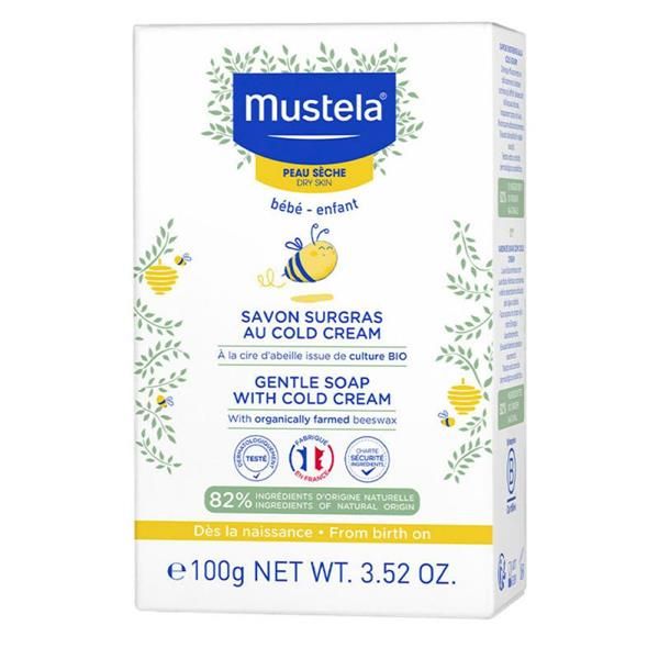 MUSTELA JABON SOBREGRASO COLD CREAM 100g